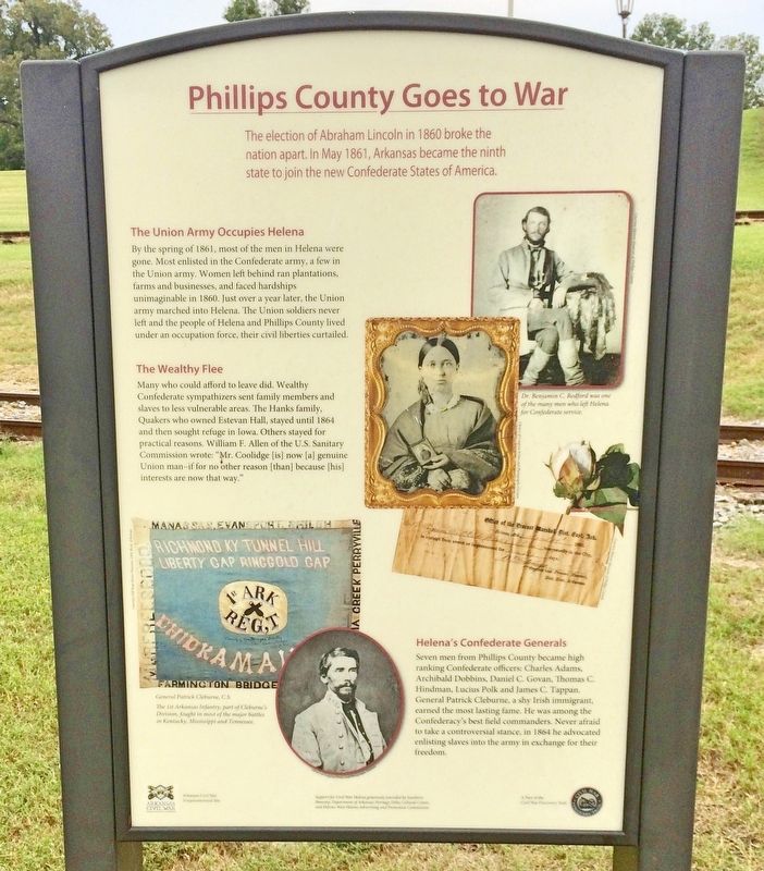 Phillips County Goes to War Marker image. Click for full size.