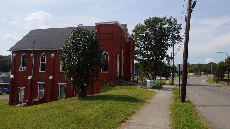 First United Presbyterian Church Marker. Click for full size. First United Presbyterian Church Marker image. Click for full size.