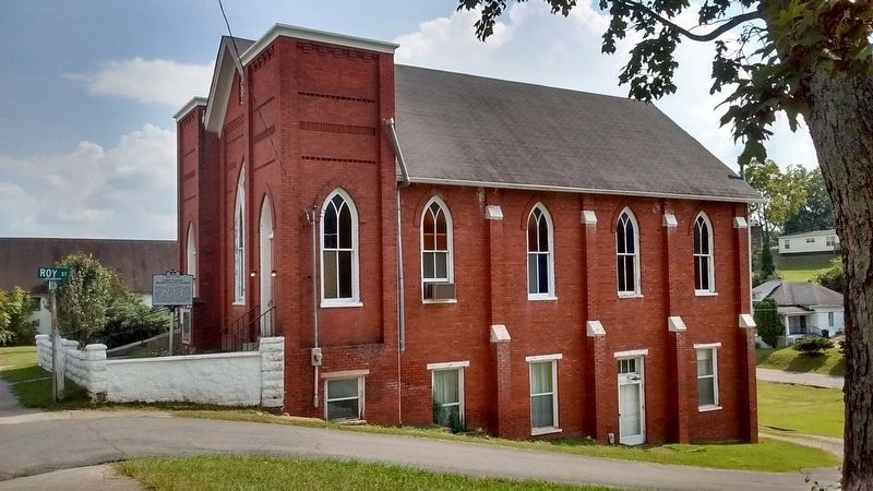 First United Presbyterian Church Marker. Click for full size. First United Presbyterian Church Marker image. Click for full size.