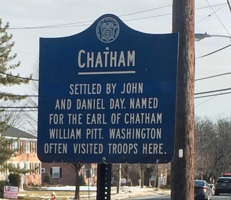 Chatham Marker. Click for full size. Chatham Marker image. Click for full size.