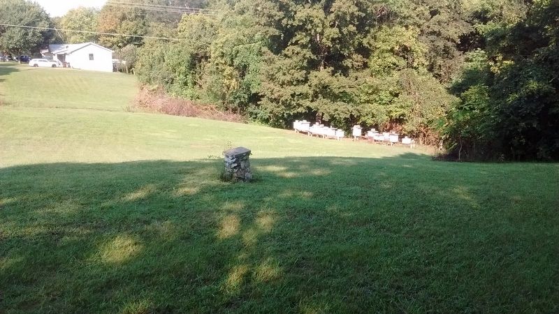 Site of Original Land Grant by John Roper Branner Marker. Click for full size. Site of Original Land Grant by John Roper Branner Marker image. Click for full size.