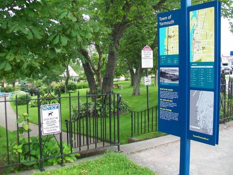 Frost Park and Marker. Click for full size. Frost Park and Marker image. Click for full size.