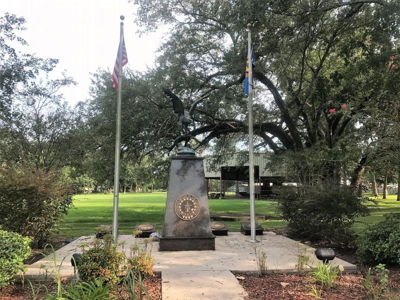 Chitimacha Veterans' Monument Marker image. Click for full size.
