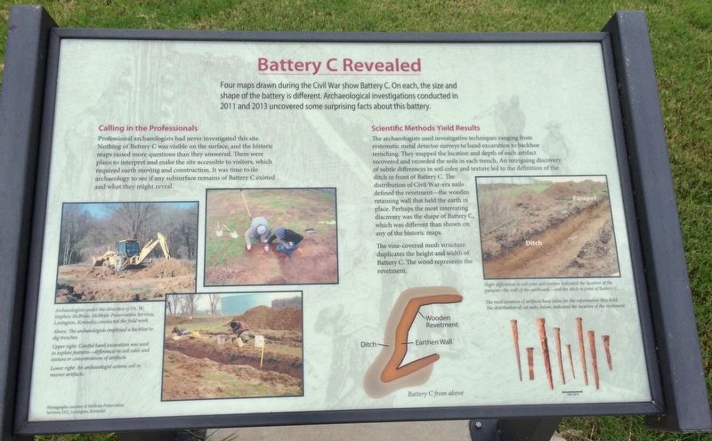Battery C Revealed Marker image. Click for full size.