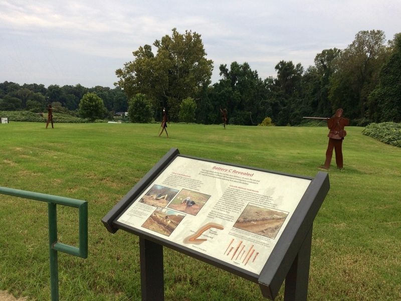 Battery C Revealed Marker at Battery C. image. Click for full size.