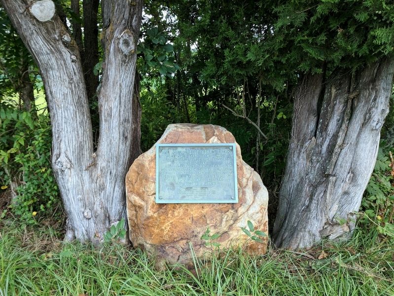 The Massacre of Kerr's Creek Marker image. Click for full size.