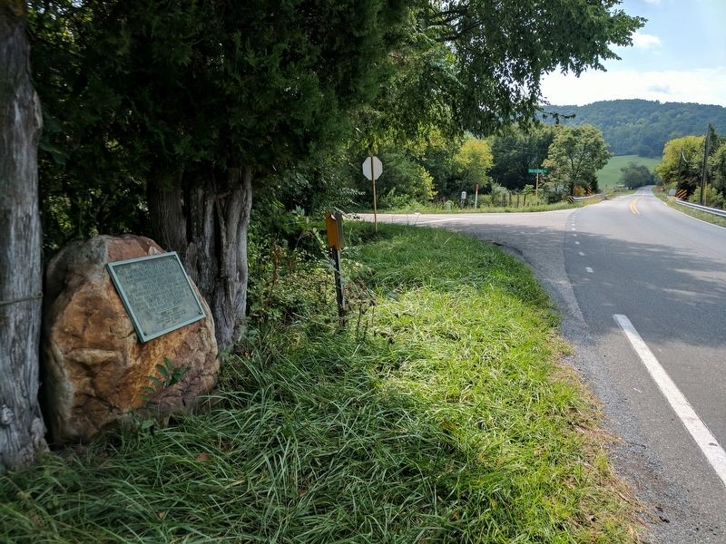 The Massacre of Kerr's Creek Marker image. Click for full size.
