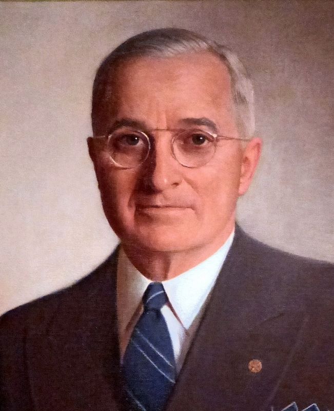 Harry S. Truman image. Click for full size.