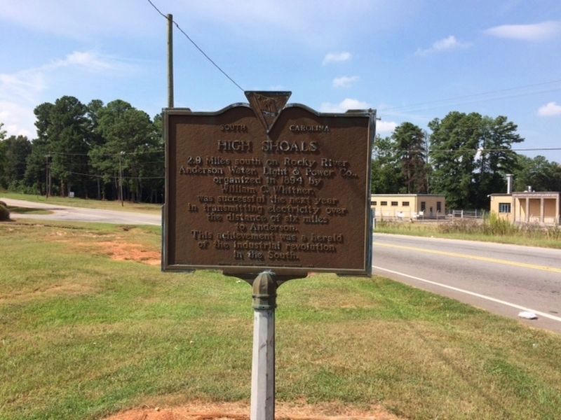 High Shoals Marker. Click for full size. High Shoals Marker image. Click for full size.