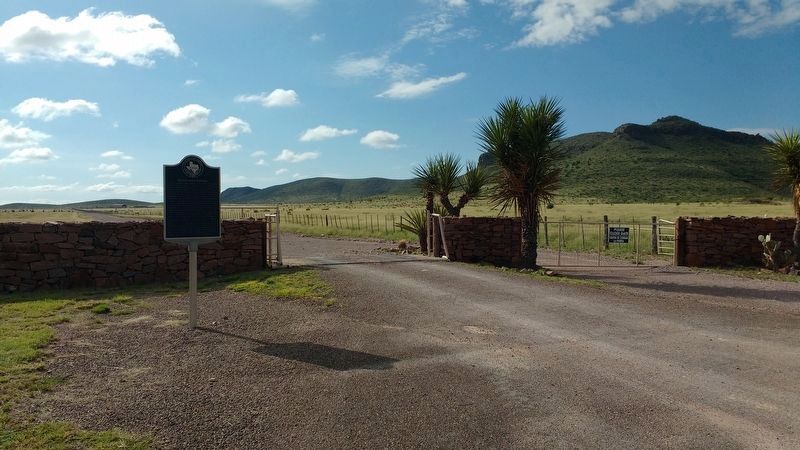 Milton Faver Ranches Marker. Click for full size. Milton Faver Ranches Marker image. Click for full size.