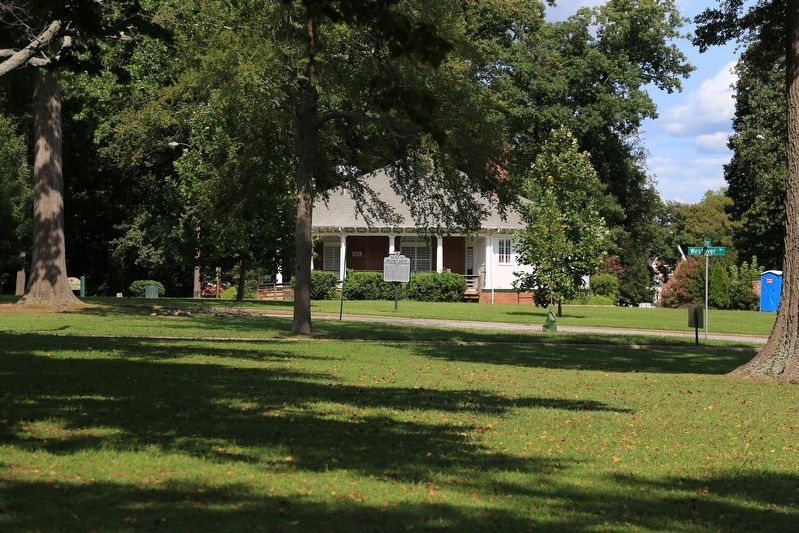 Wilfred Emory Cutshaw Marker at The Round House. Click for full size. Wilfred Emory Cutshaw Marker at The Round House image. Click for full size.