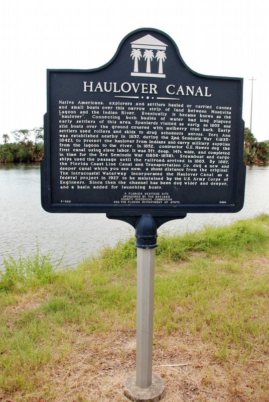 Haulover Canal Marker image. Click for full size.