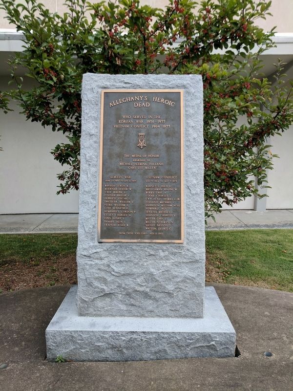 Alleghany's Heroic Dead image. Click for full size.