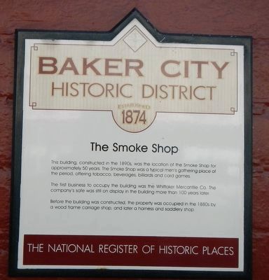 The Smoke Shop Marker image. Click for full size.