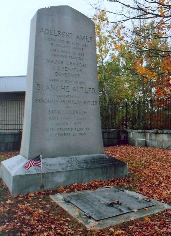 Adelbert Ames Marker image. Click for full size.