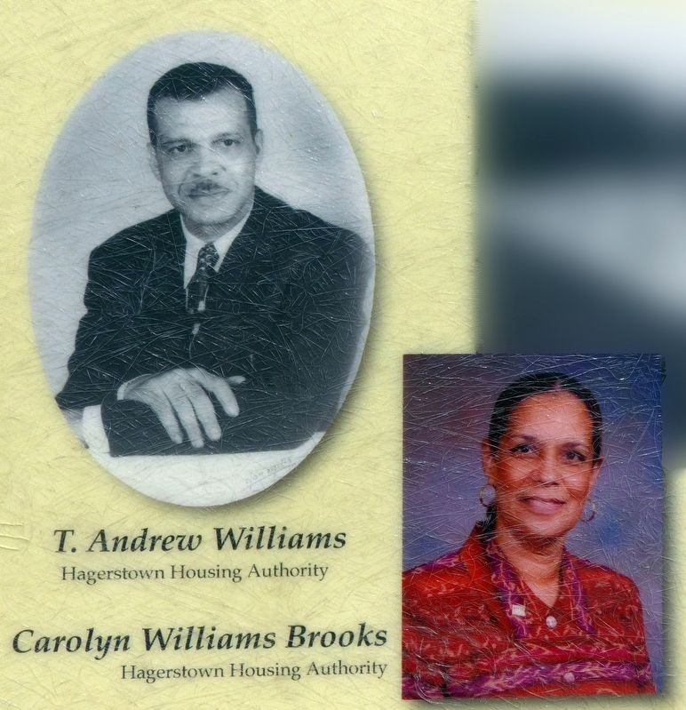 T. Andrew Williams and Carolyn Williams Brooks image. Click for full size.
