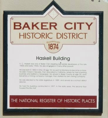 Haskell Building Marker image. Click for full size.