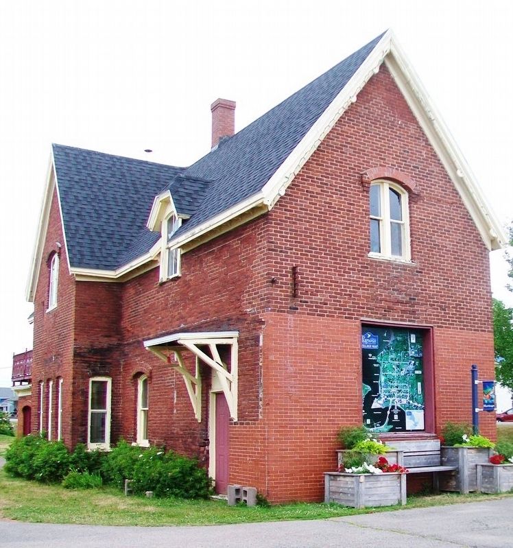 Former Pugwash Railway Station. Click for full size. Former Pugwash Railway Station image. Click for full size.