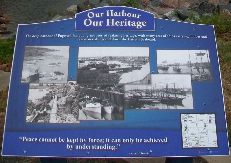 Pugwash Harbour Marker image. Click for full size.