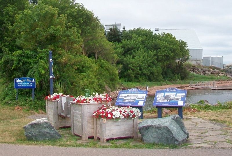 Nova Scotia Clayworks and Pugwash Harbour Markers. Click for full size. Nova Scotia Clayworks and Pugwash Harbour Markers image. Click for full size.