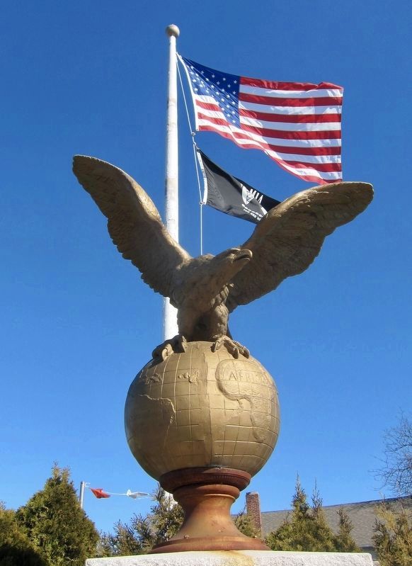 Sayville War Memorial - Decorative Element. Click for full size. Sayville War Memorial - Decorative Element image. Click for full size.