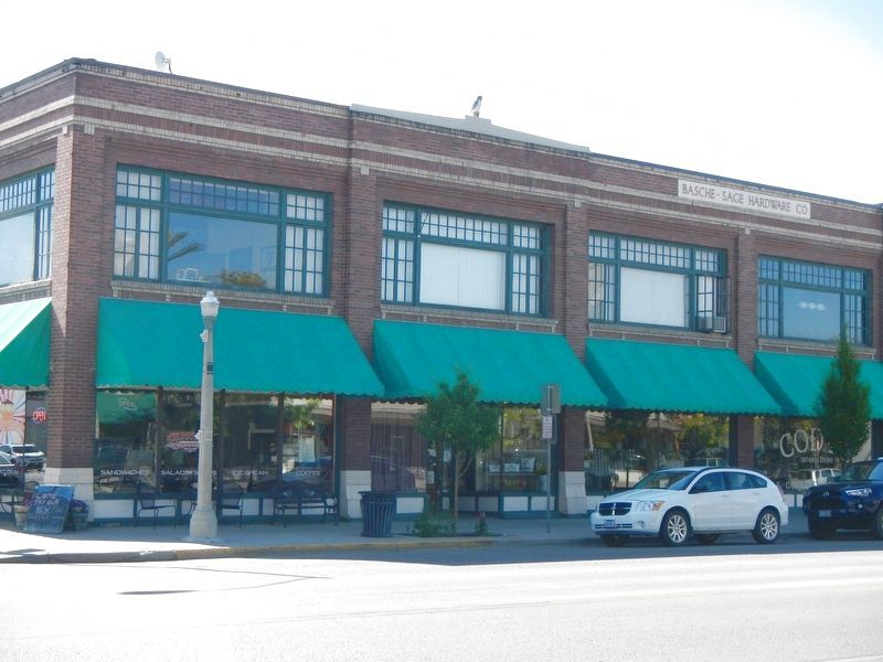 Basche-Sage Hardware Co. Building. Click for full size. Basche-Sage Hardware Co. Building image. Click for full size.