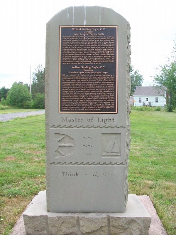 Willard Sterling Boyle, C.C. Monument image. Click for full size.