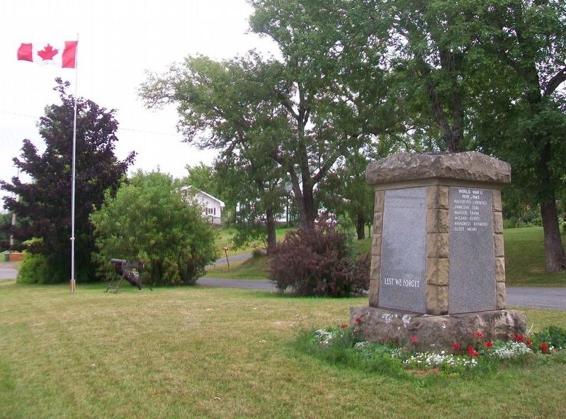 War Memorial. Click for full size. War Memorial image. Click for full size.