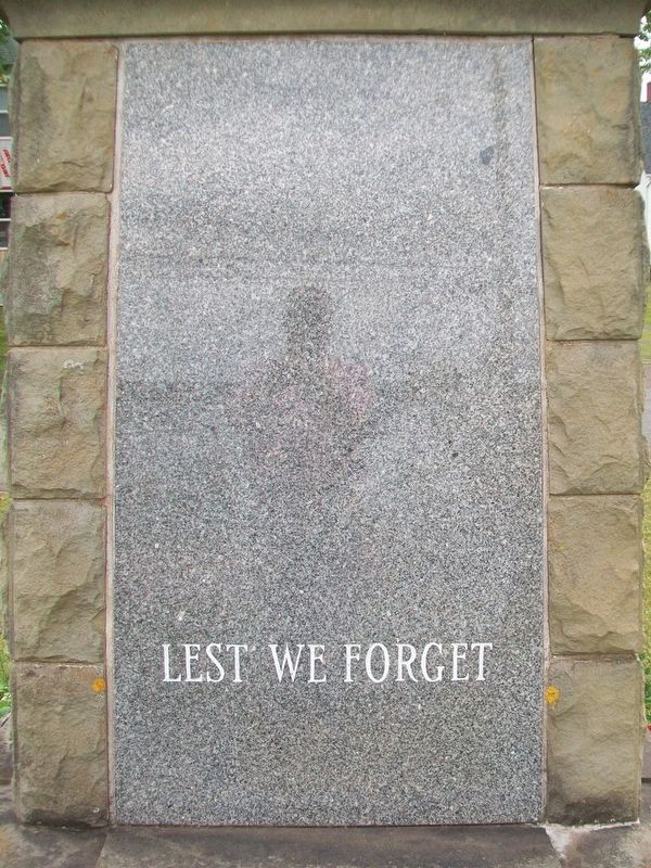 War Memorial. Click for full size. War Memorial image. Click for full size.