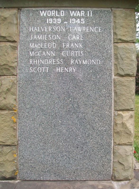 War Memorial WWII Honored Dead. Click for full size. War Memorial WWII Honored Dead image. Click for full size.