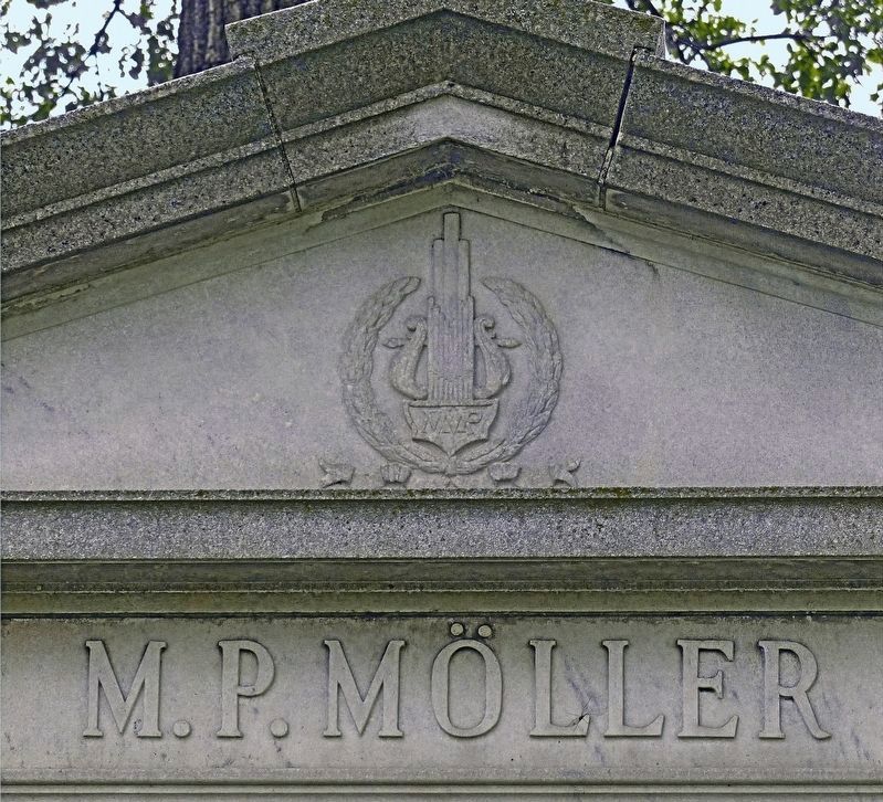 M. P. Mller Tomb<br>In Rose Hill Cemetery image. Click for full size.