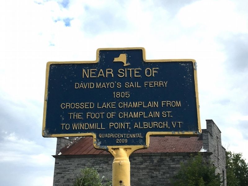 David Mayo's Sail Ferry Marker image. Click for full size.