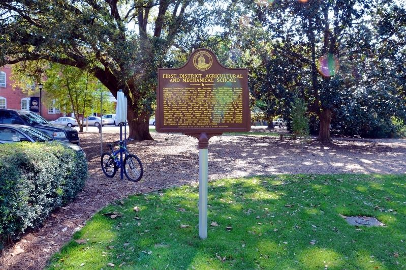 First District Agricultural and Mechanical School Marker image. Click for full size.