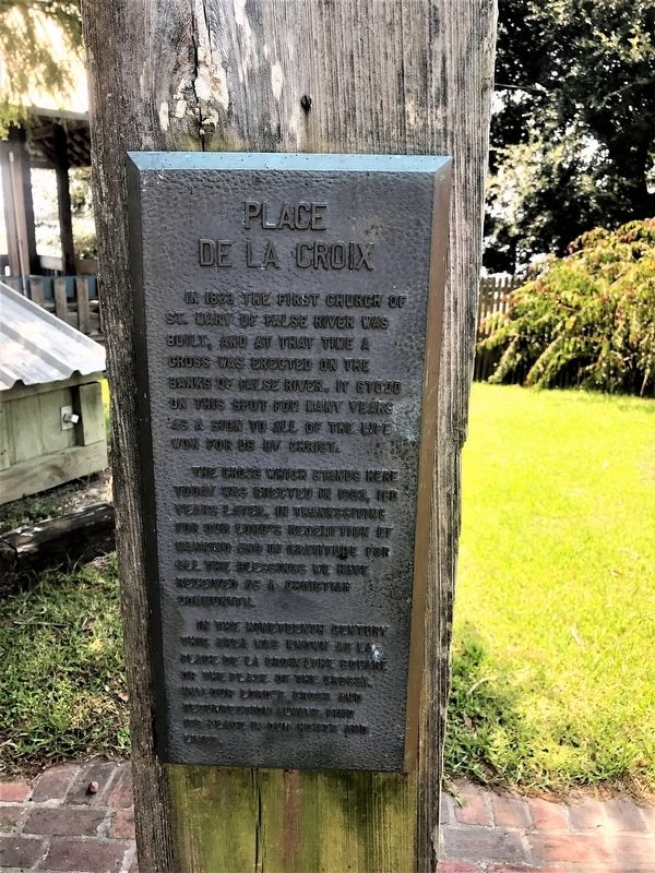Place de la Croix Marker. Click for full size. Place de la Croix Marker image. Click for full size.