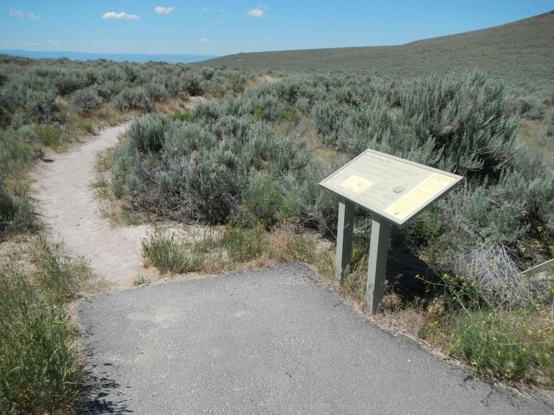 Ruts of the Oregon Trail Marker image. Click for full size.