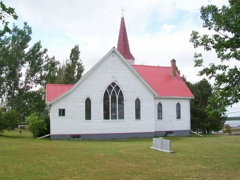 St. John's United Church and Cemetery Monument. Click for full size. St. John's United Church and Cemetery Monument image. Click for full size.