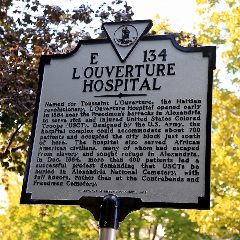 LOuverture Hospital Marker image. Click for full size.