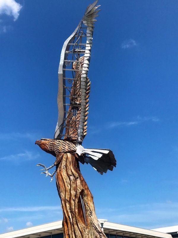 Infinity Eagle Sculpture. Click for full size. Infinity Eagle Sculpture image. Click for full size.