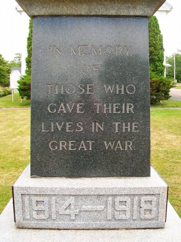 War Memorial Dedication image. Click for full size.