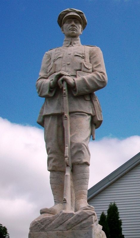 War Memorial Statue image. Click for full size.