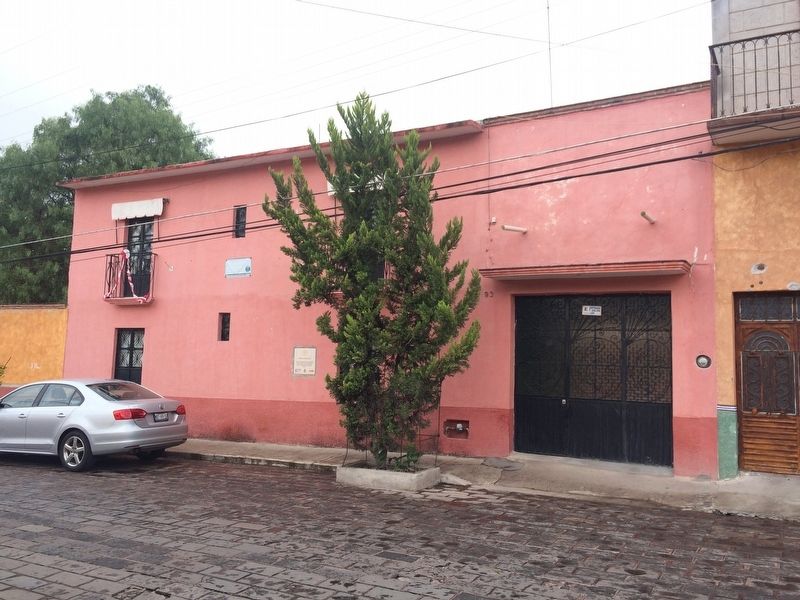 House of Clemente Ugalde Marker. Click for full size. House of Clemente Ugalde Marker image. Click for full size.