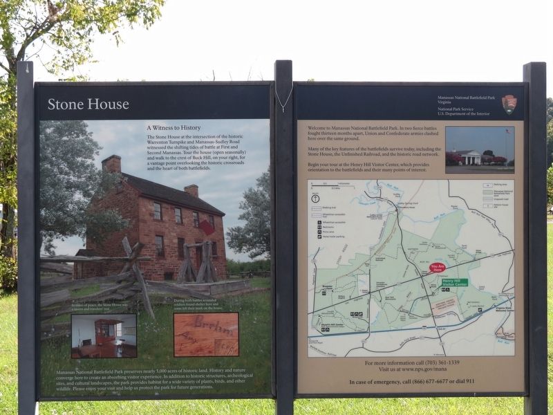 Stone House Marker image. Click for full size.