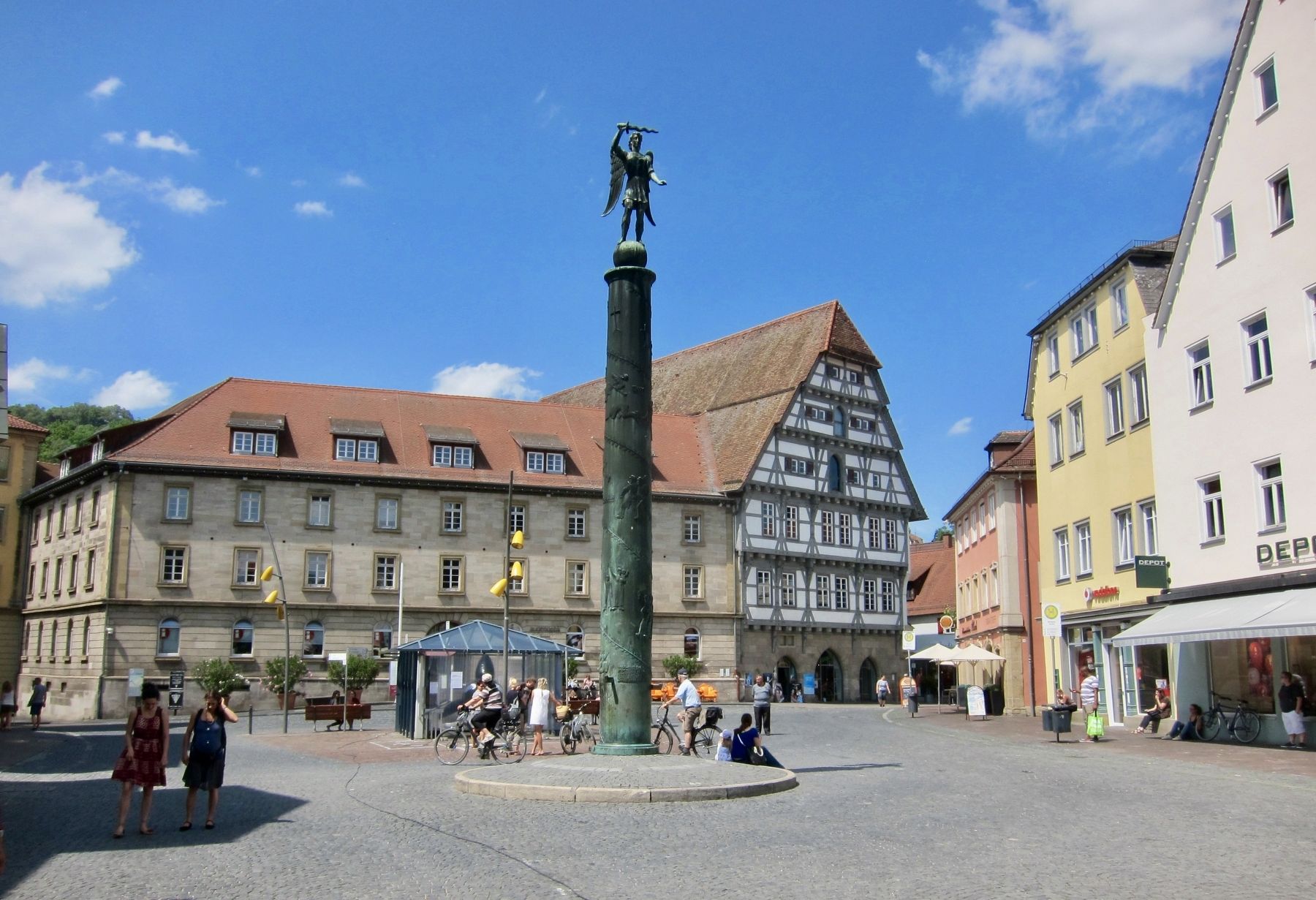 Schwäbisch Gmünd War Memorial. Click for full size. Schwäbisch Gmünd War Memorial image. Click for full size.