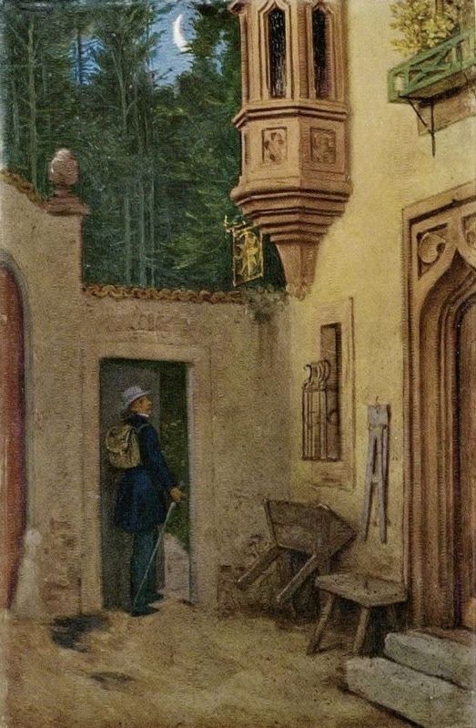 <i>Abschied im Morgengrau</i> (Farewell at Dawn) image. Click for full size.