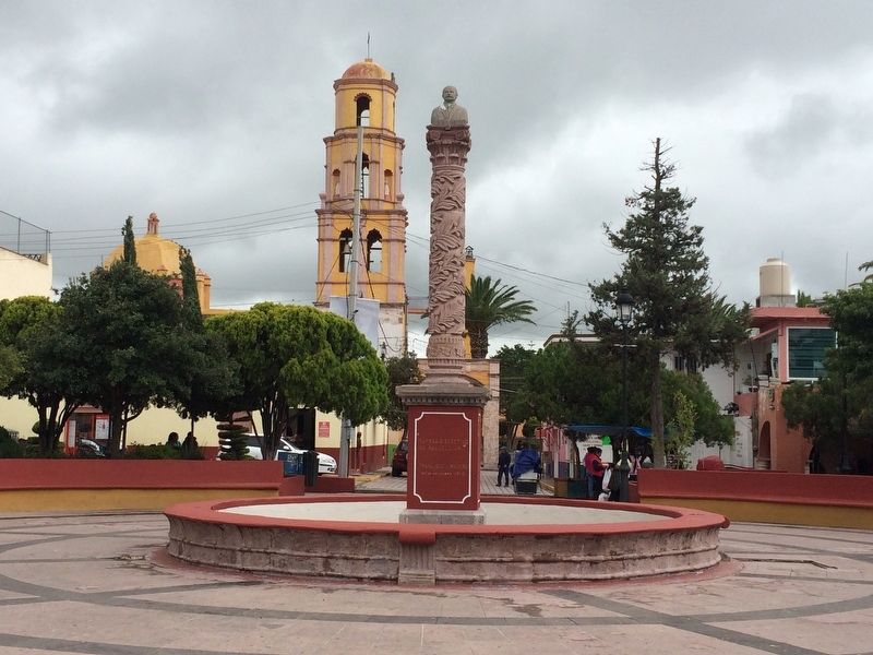 Monument to the Mexican Revolution Marker. Click for full size. Monument to the Mexican Revolution Marker image. Click for full size.