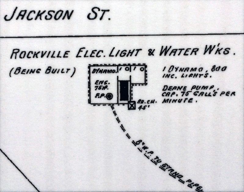 Rockville Electric Light and Water Works image. Click for full size.