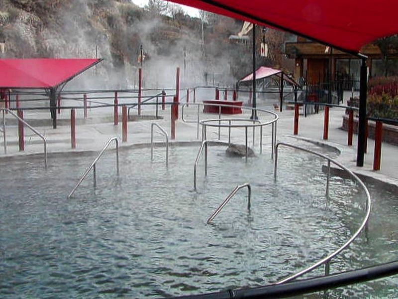 Lava Hot Springs today. 