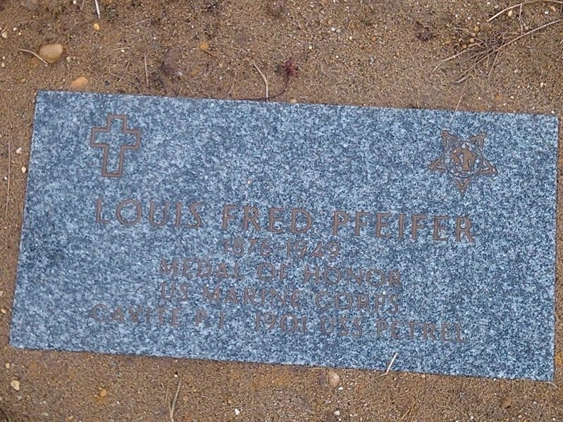 Louis Fred Pfeifer-Peacetime Congressional Medal of Honor Recipient image. Click for full size.