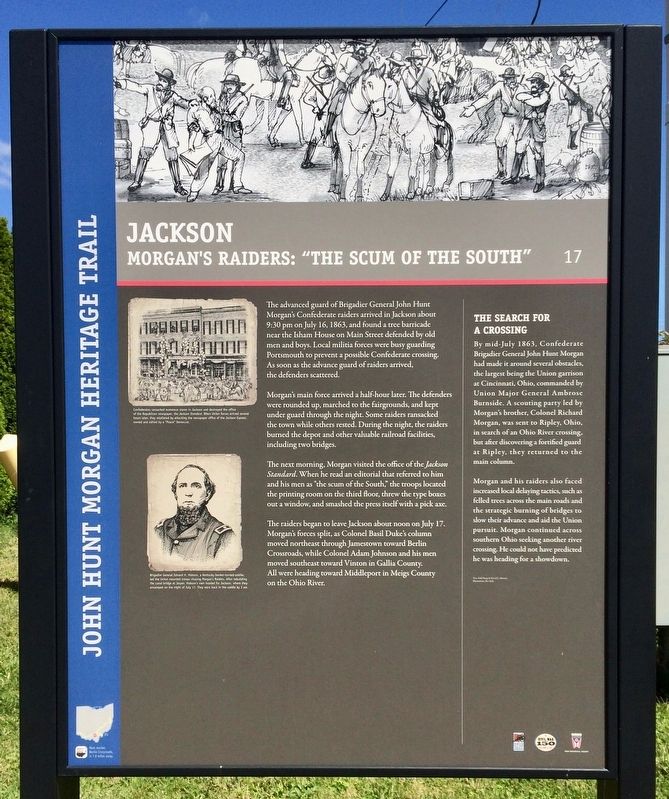 Jackson Marker. Click for full size. Jackson Marker image. Click for full size.