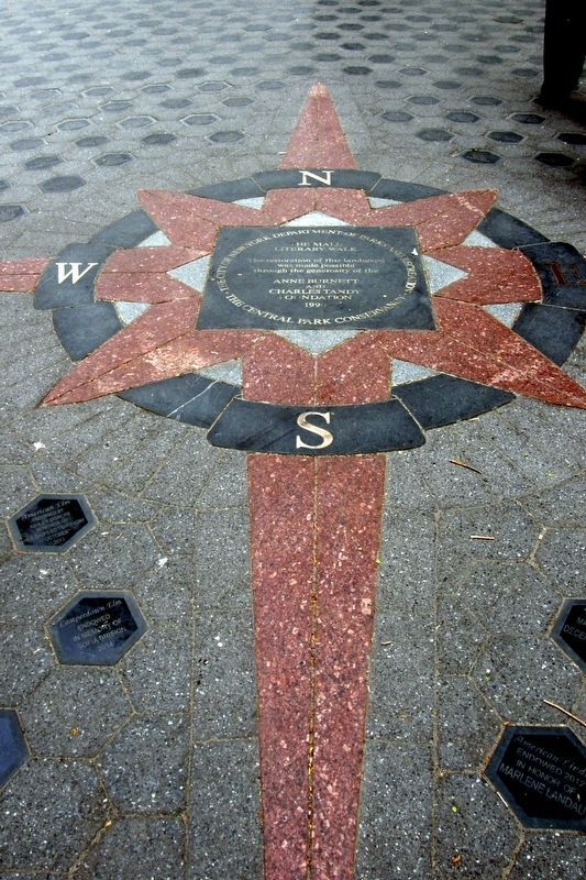 The start of Literary Walk image. Click for full size.